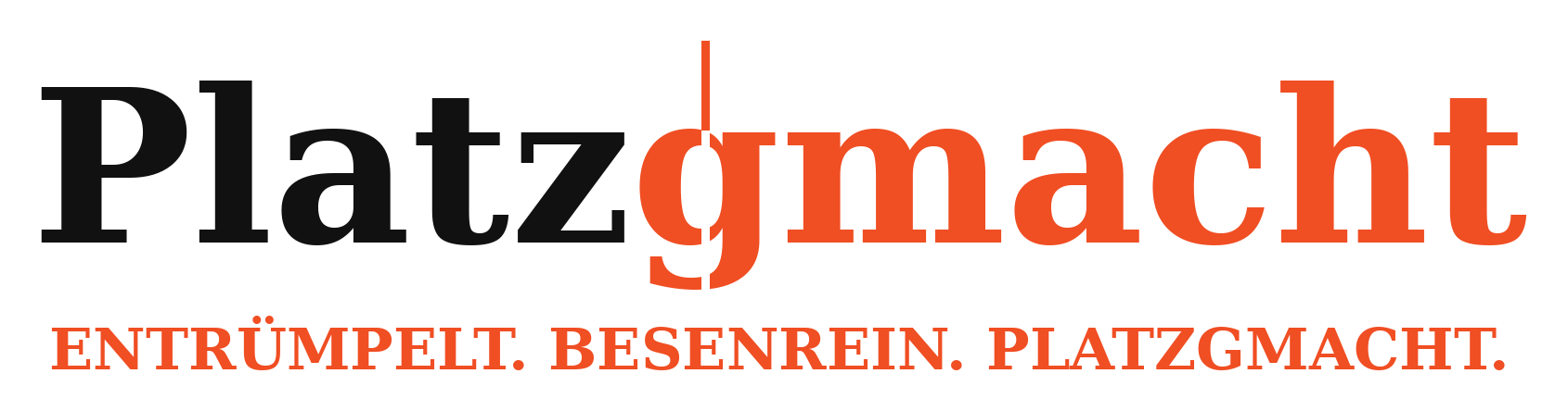 Entrümpelung zum Festpreis | Platzgmacht